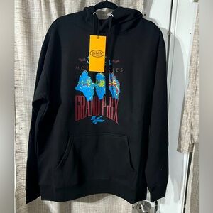 NWT Grand Prix MGP x VD Hoodie Black/Red/Blue size XL